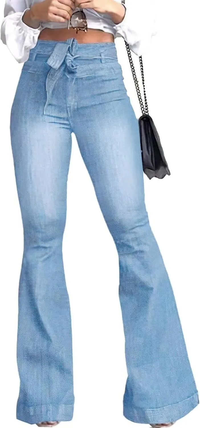 Джинсы женские High Waisted Flare с поясом, Stretch Wide Leg, размеры E, S
Джинсы женские High Waisted Flare с поясом, Stretch Wide Leg, размеры E, S