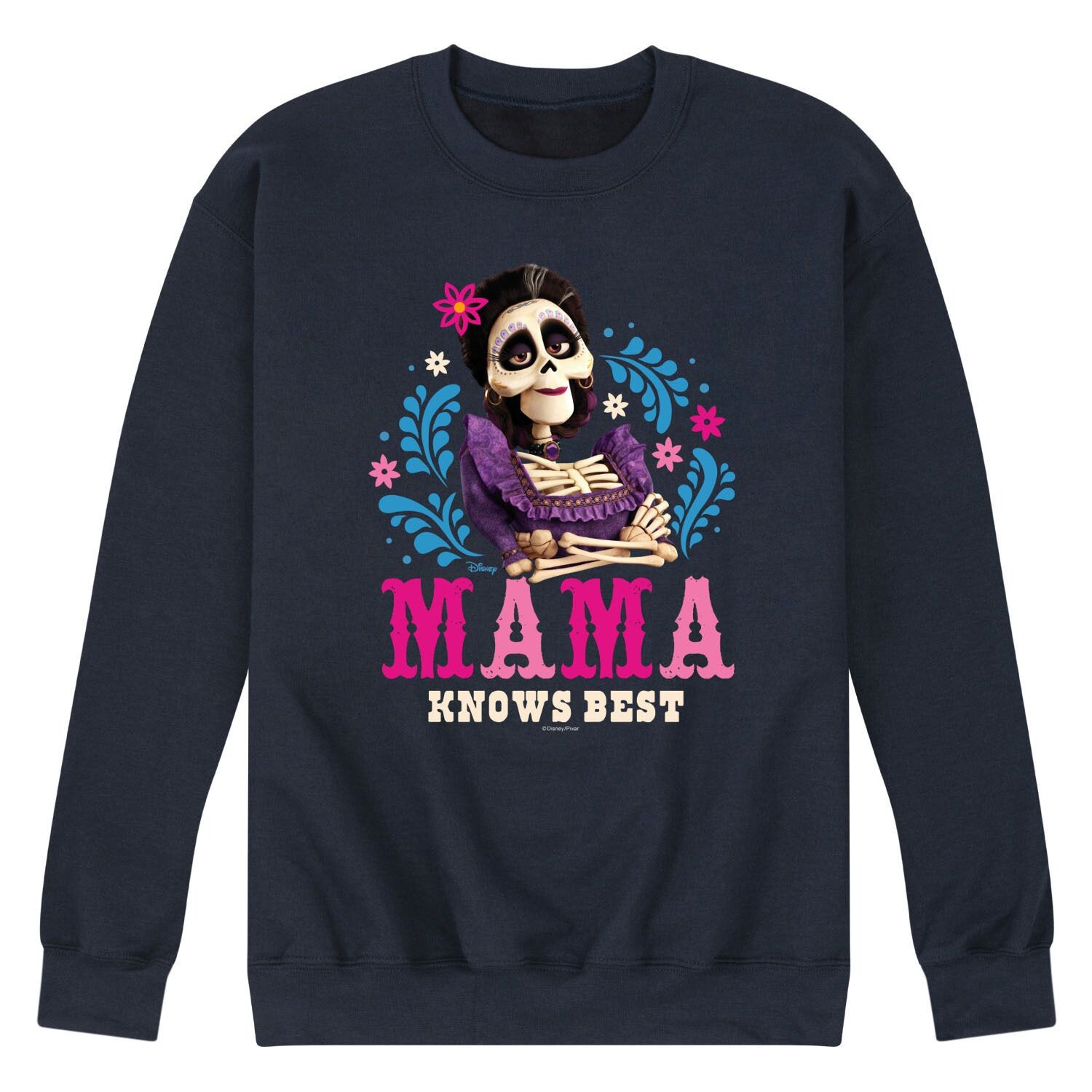 Мужской свитшот Imelda «Mama Knows Best» Disney/Pixar Coco Licensed Character 
Мужской свитшот Imelda «Mama Knows Best» Disney/Pixar Coco Licensed Character