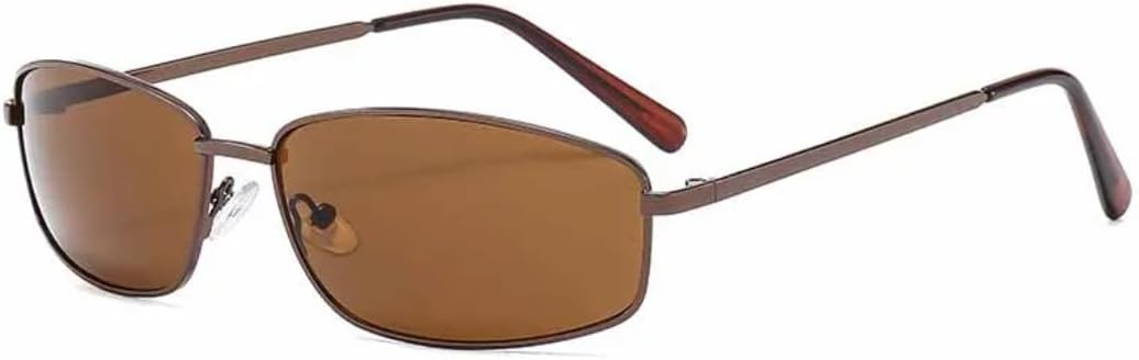 Панк, популярные роскошные прямоугольные металлические солнцезащитные очки в маленькой оправе для женщин и мужчин, для активного отдыха и путешествий, с защитой от УФ-излучения UV400 TVTBBVV, Brown Brown
Панк, популярные роскошные прямоугольные металлические солнцезащитные очки в маленькой оправе для женщин и мужчин, для активного отдыха и путешествий, с защитой от УФ-излучения UV400 TVTBBVV, Brown Brown