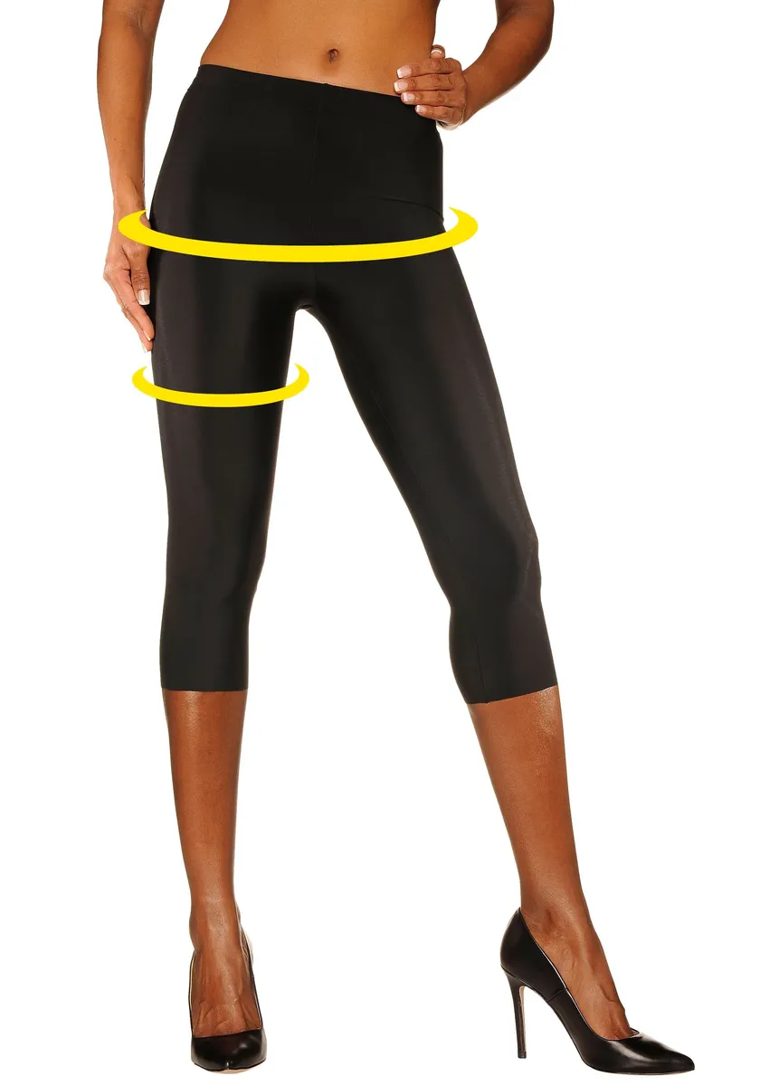 Леггинсы-капри LASCANA, слегка блестящее качество, одежда для дома, черный
Леггинсы-капри LASCANA, слегка блестящее качество, одежда для дома, черный