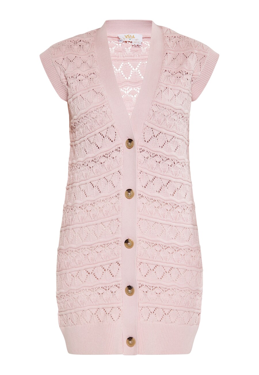 Вязаный кардиган usha FESTIVAL Knitted Vest, розовый
Вязаный кардиган usha FESTIVAL Knitted Vest, розовый