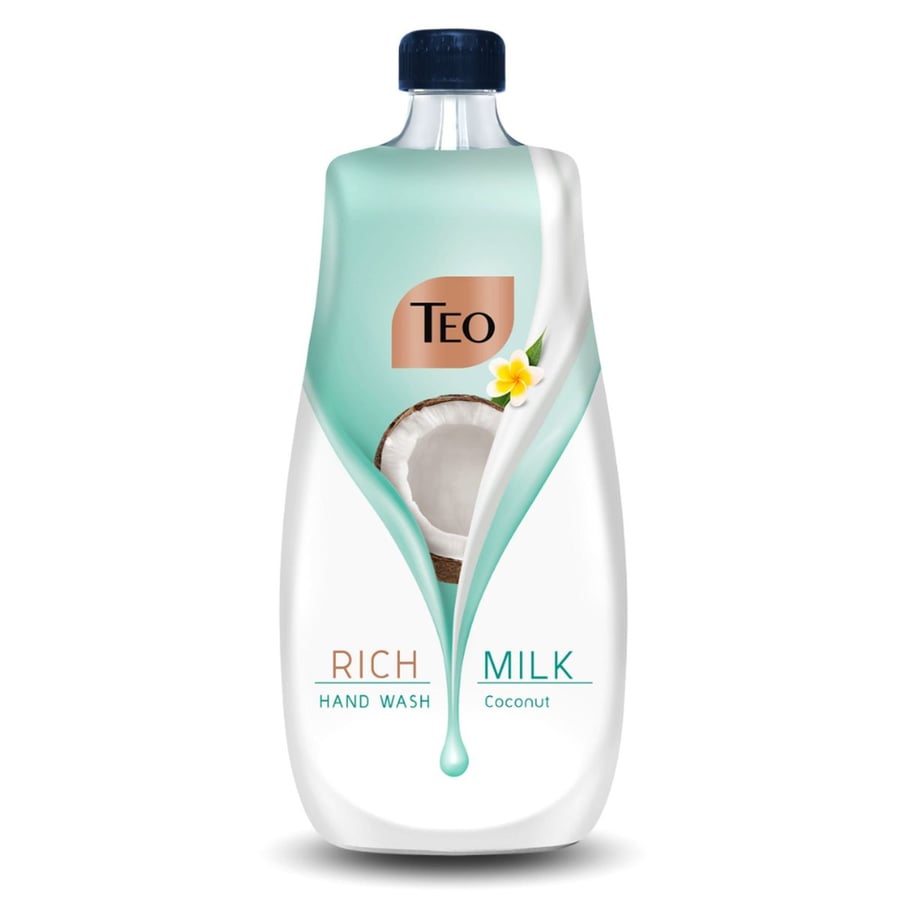 Жидкое мыло Teo Rich Milk Coconut, сменный блок, 800 мл
Жидкое мыло Teo Rich Milk Coconut, сменный блок, 800 мл