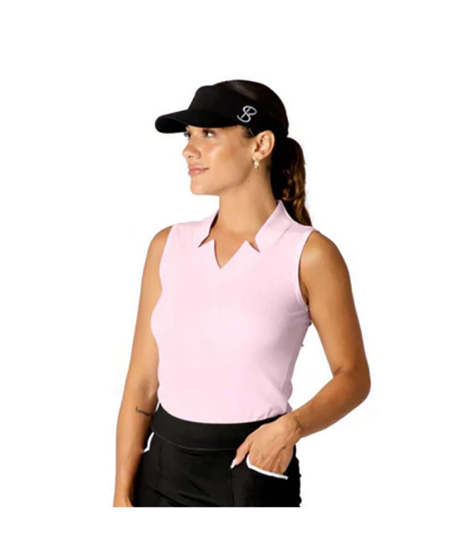 Женская гольф-рубашка без рукавов в цветах для гольфа Sofibella, Cotton candy
Женская гольф-рубашка без рукавов в цветах для гольфа Sofibella, Cotton candy