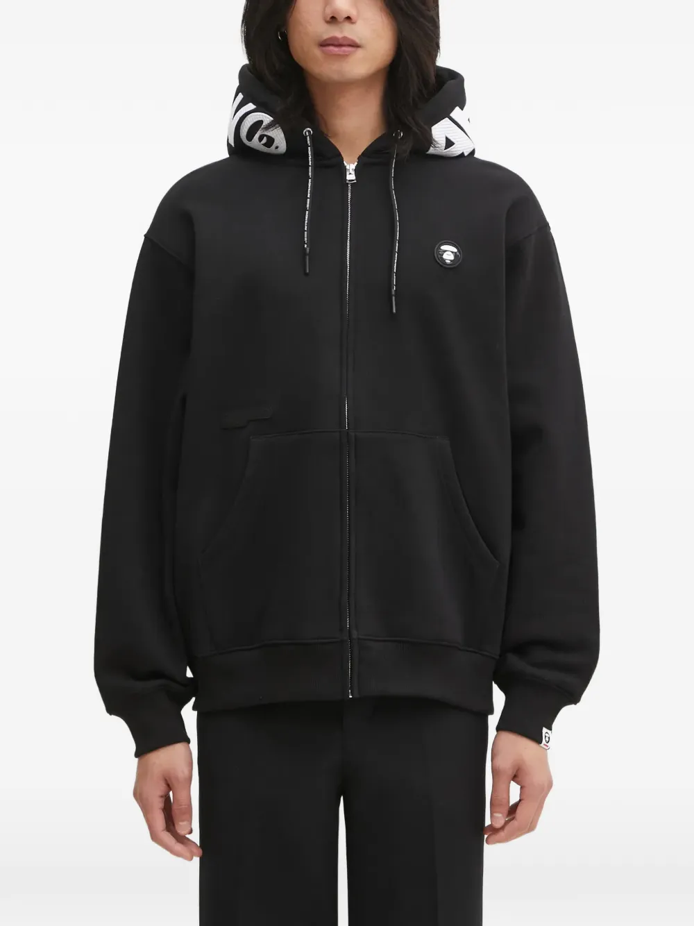 Худи на молнии с нашивкой-логотипом AAPE BY *A BATHING APE, черный
Худи на молнии с нашивкой-логотипом AAPE BY *A BATHING APE, черный