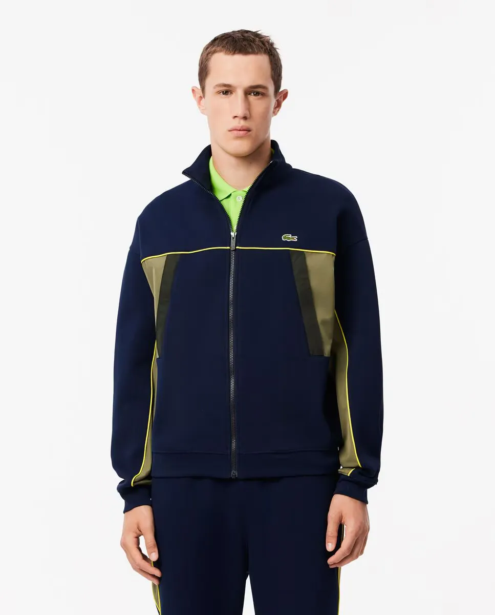 Мужская толстовка свободного кроя на молнии Lacoste, темно-синий
Мужская толстовка свободного кроя на молнии Lacoste, темно-синий