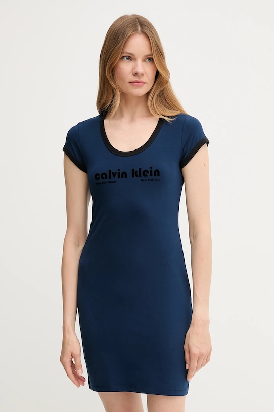 Платье Calvin Klein Jeans, темно-синий 
Платье Calvin Klein Jeans, темно-синий