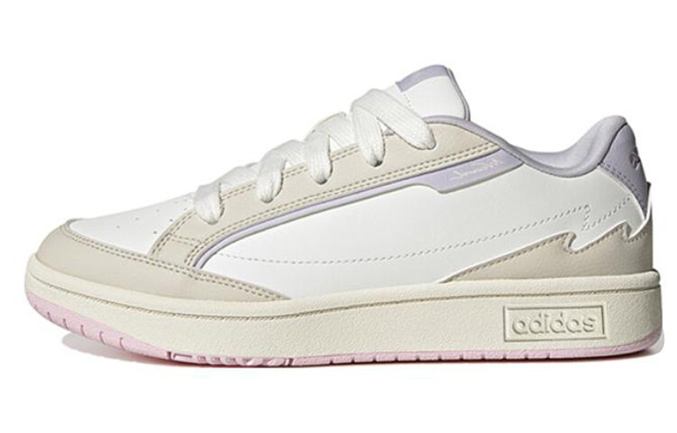 Кроссовки для скейтбординга W Card женские с низким верхом белые/фиолетовые Adidas Neo, Фиолетовый, Кроссовки для скейтбординга W Card женские с низким верхом белые/фиолетовые Adidas Neo