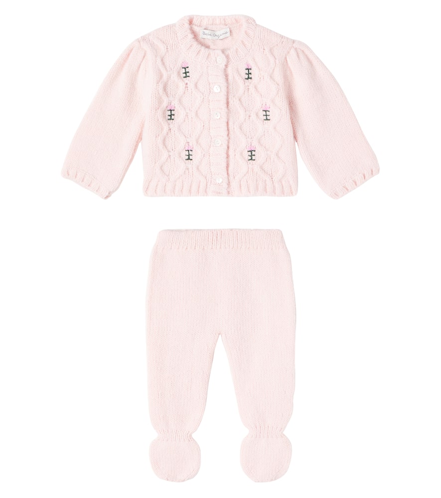Комплект Baby Rosine: кардиган и штанишки Bebe Organic, Shell Pink
Комплект Baby Rosine: кардиган и штанишки Bebe Organic, Shell Pink