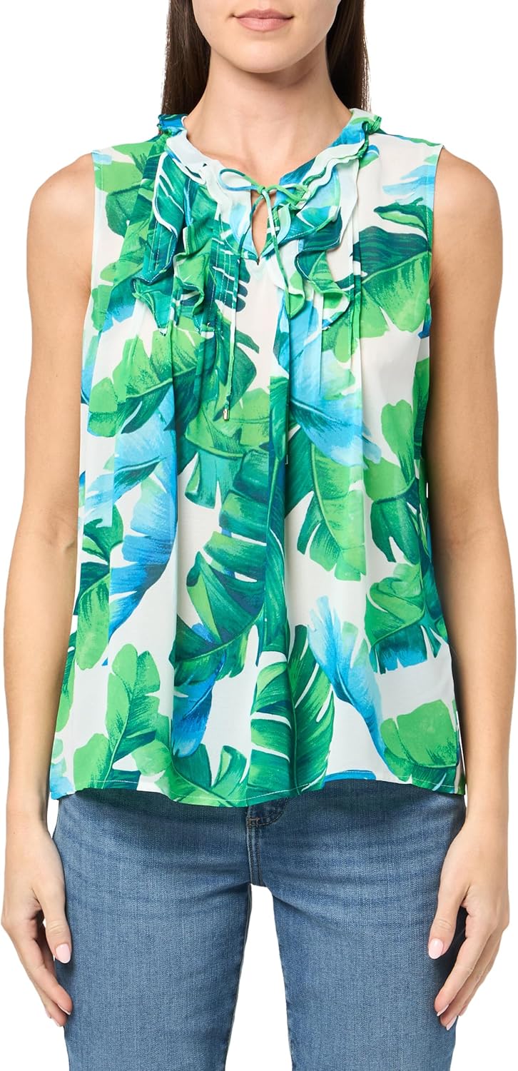 Женский спортивный топ Tommy Hilfiger без рукавов с принтом, Ivory Multi
Женский спортивный топ Tommy Hilfiger без рукавов с принтом, Ivory Multi