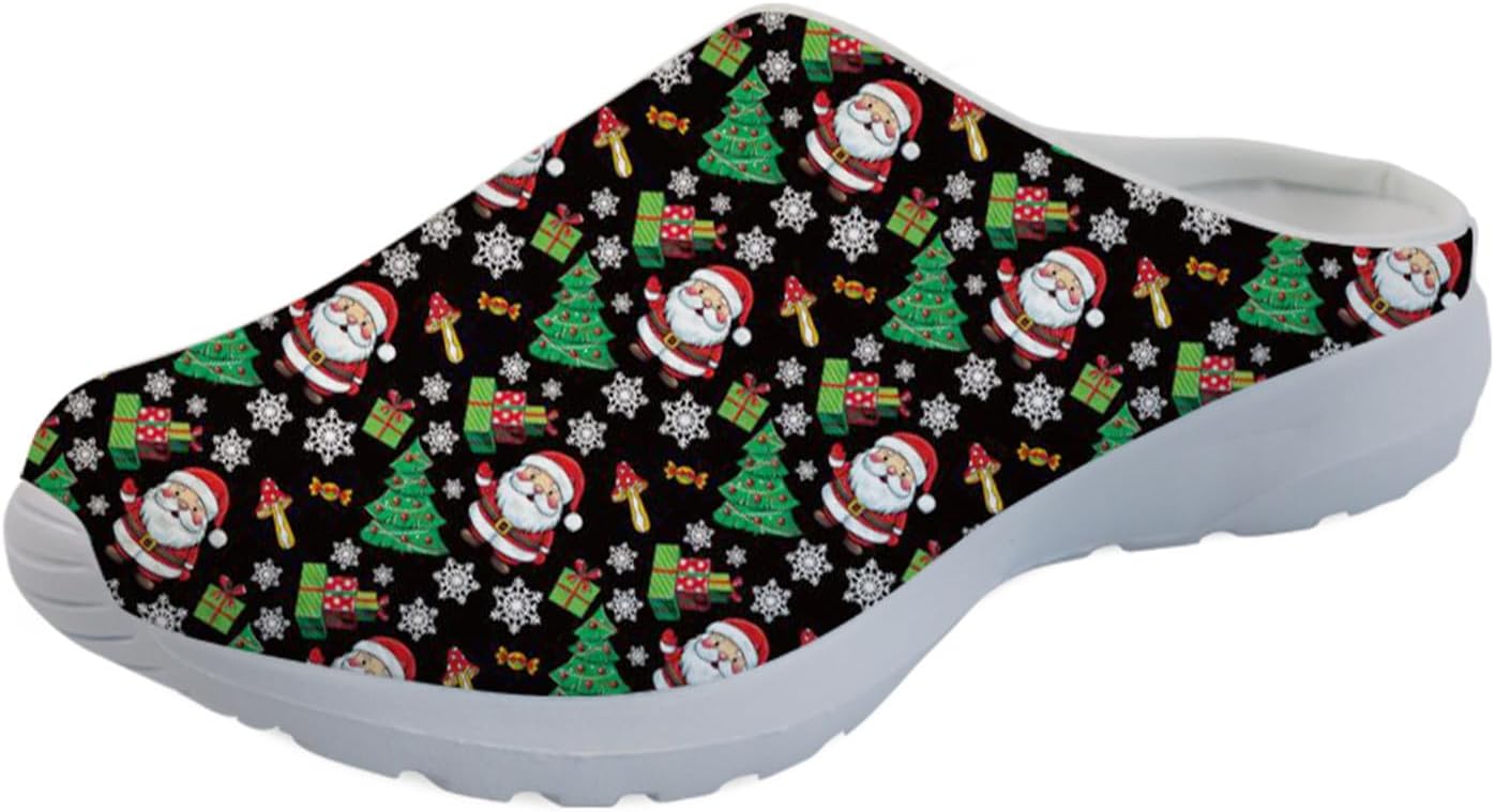 GLENLCWE Унисекс сабо с принтом американского флага для мужчин и женщин, туфли-мюли, сабо на мягкой подошве, сетчатые тапочки для дома, пляжа и работы медсестрой, Santa Claus Tree
GLENLCWE Унисекс сабо с принтом американского флага для мужчин и женщин, туфли-мюли, сабо на мягкой подошве, сетчатые тапочки для дома, пляжа и работы медсестрой, Santa Claus Tree