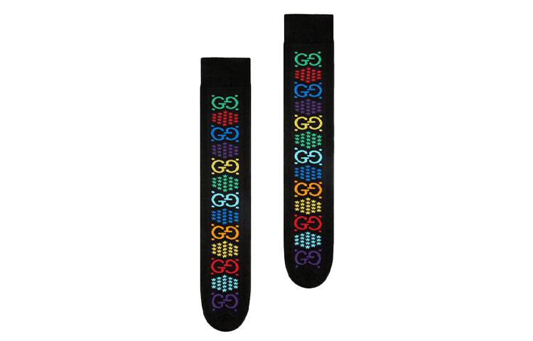 Гольфы Gucci с принтом, черный
Гольфы Gucci с принтом, черный