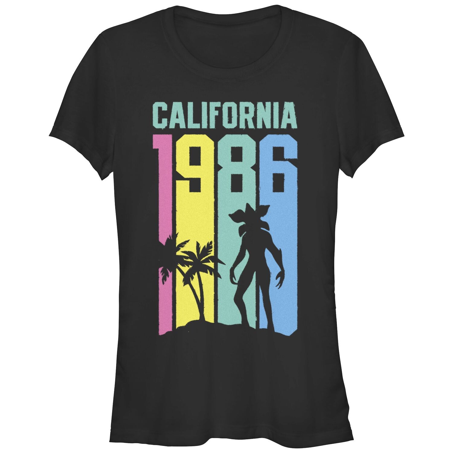 Футболка с рисунком «Очень странные дела» для юниоров «Демогоргон в Калифорнии, 1986 год» Licensed Character
Футболка с рисунком «Очень странные дела» для юниоров «Демогоргон в Калифорнии, 1986 год» Licensed Character