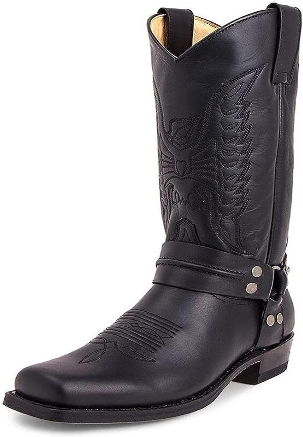 Ковбойские сапоги для мужчин Классические Прочные с квадратным носком Стальные носки Вышитые Западные Ридо Средние сапоги Модная мужская обувь Мужские сапоги Мужская обувь Generic, черный
Ковбойские сапоги для мужчин Классические Прочные с квадратным носком Стальные носки Вышитые Западные Ридо Средние сапоги Модная мужская обувь Мужские сапоги Мужская обувь Generic, черный
