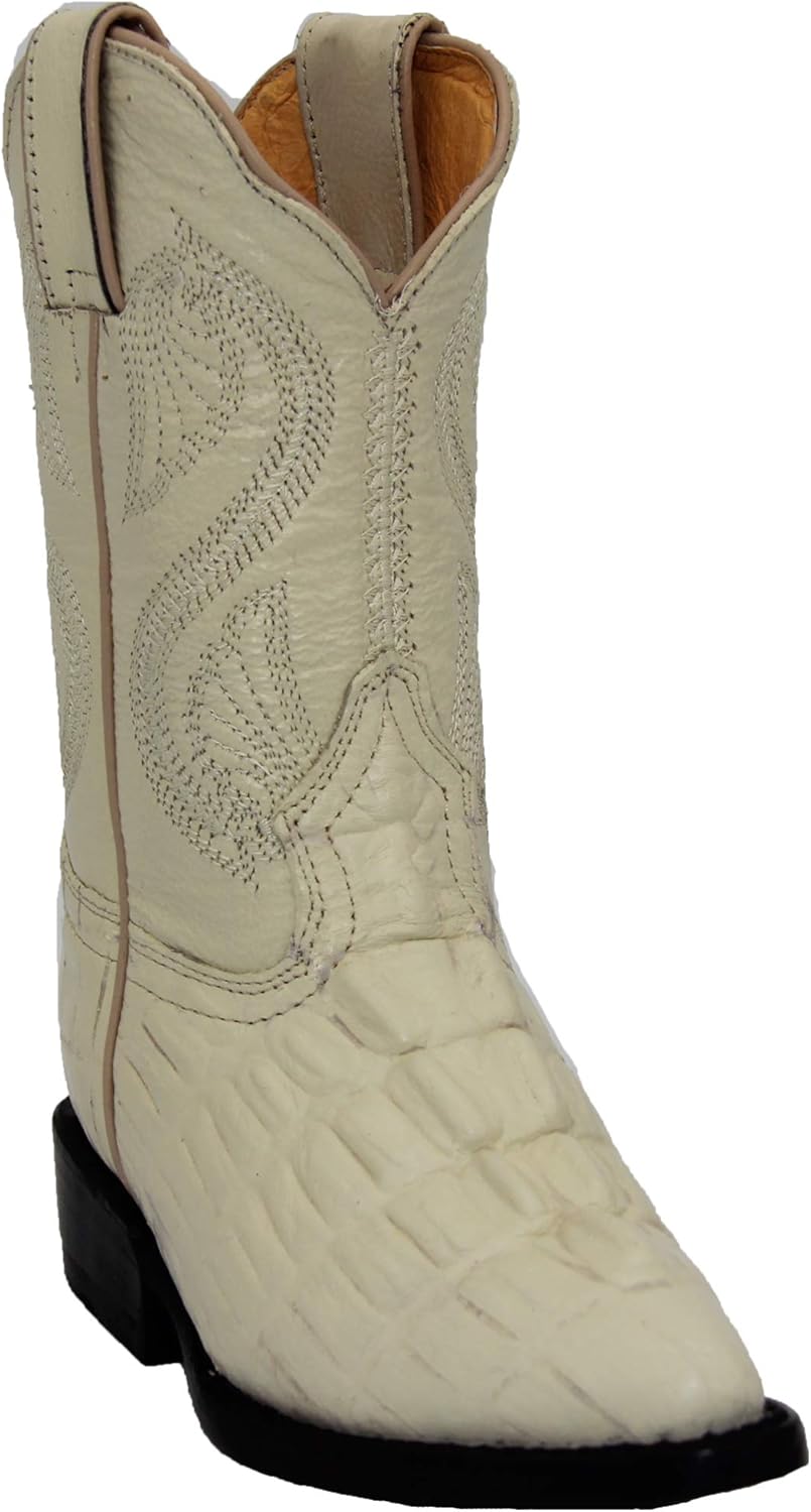 Детские сапоги в стиле Дикий Запад с принтом крокодила и аллигатора для малышей и маленьких детей The Western Shops, Bone J Toe
Детские сапоги в стиле Дикий Запад с принтом крокодила и аллигатора для малышей и маленьких детей The Western Shops, Bone J Toe