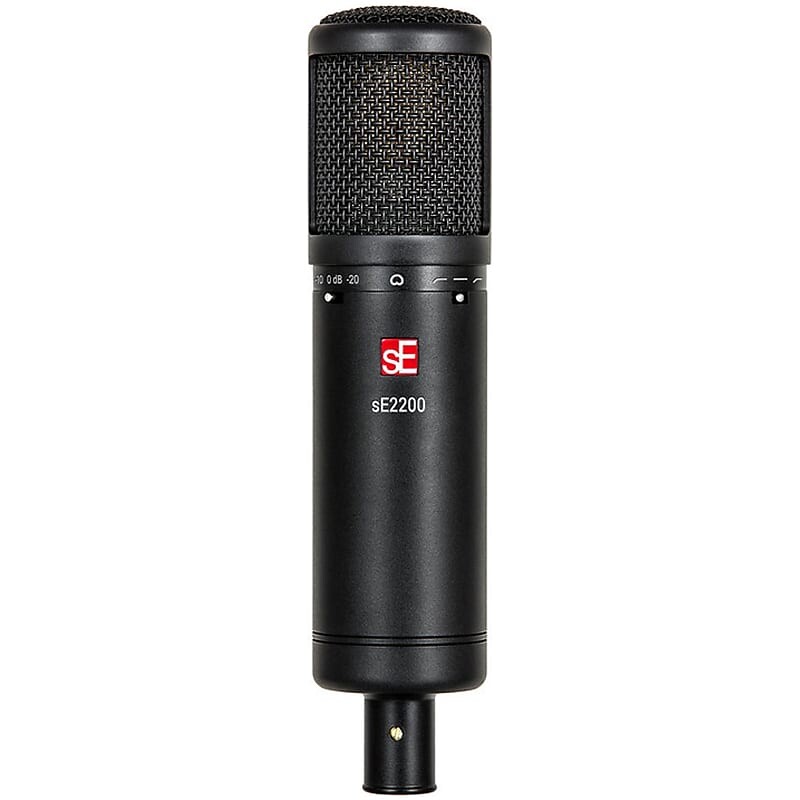 Конденсаторный микрофон sE Electronics sE2200 Large Diaphragm Cardioid Condenser Microphone
Конденсаторный микрофон sE Electronics sE2200 Large Diaphragm Cardioid Condenser Microphone