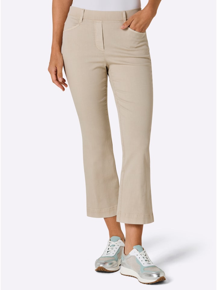 Джинсы-слипоны песочного цвета ascari
Джинсы-слипоны песочного цвета ascari