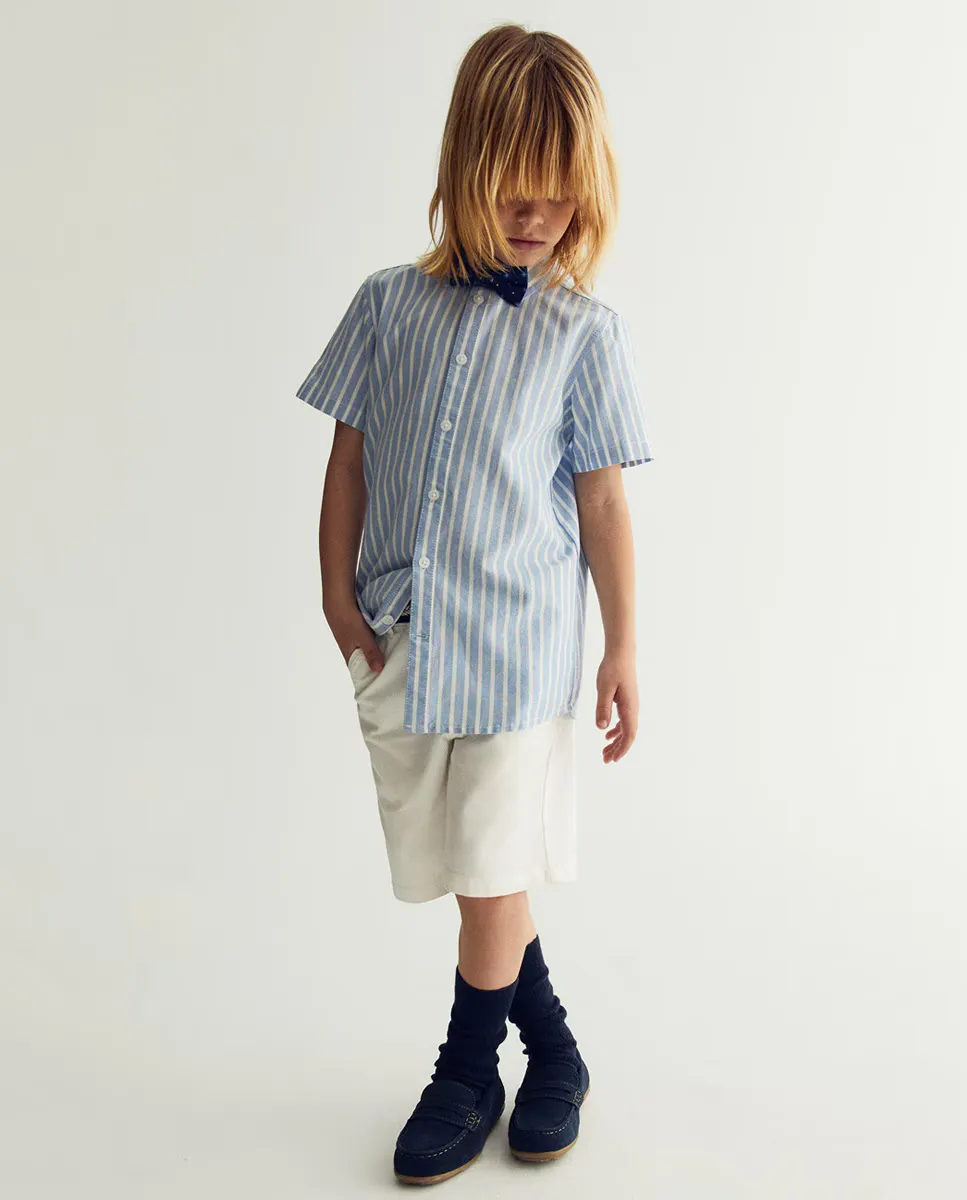 Оксфордская рубашка с короткими рукавами Sfera, синий
Оксфордская рубашка с короткими рукавами Sfera, синий