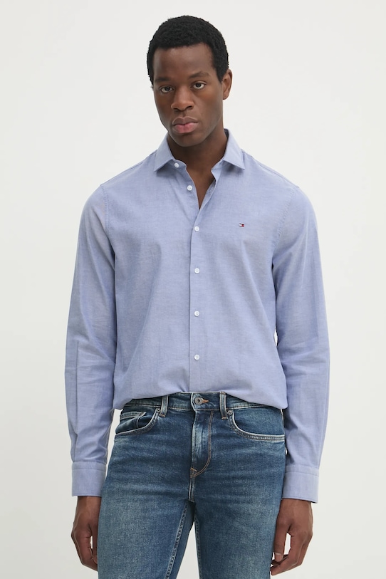Хлопковая рубашка Tommy Hilfiger, синий
Хлопковая рубашка Tommy Hilfiger, синий
