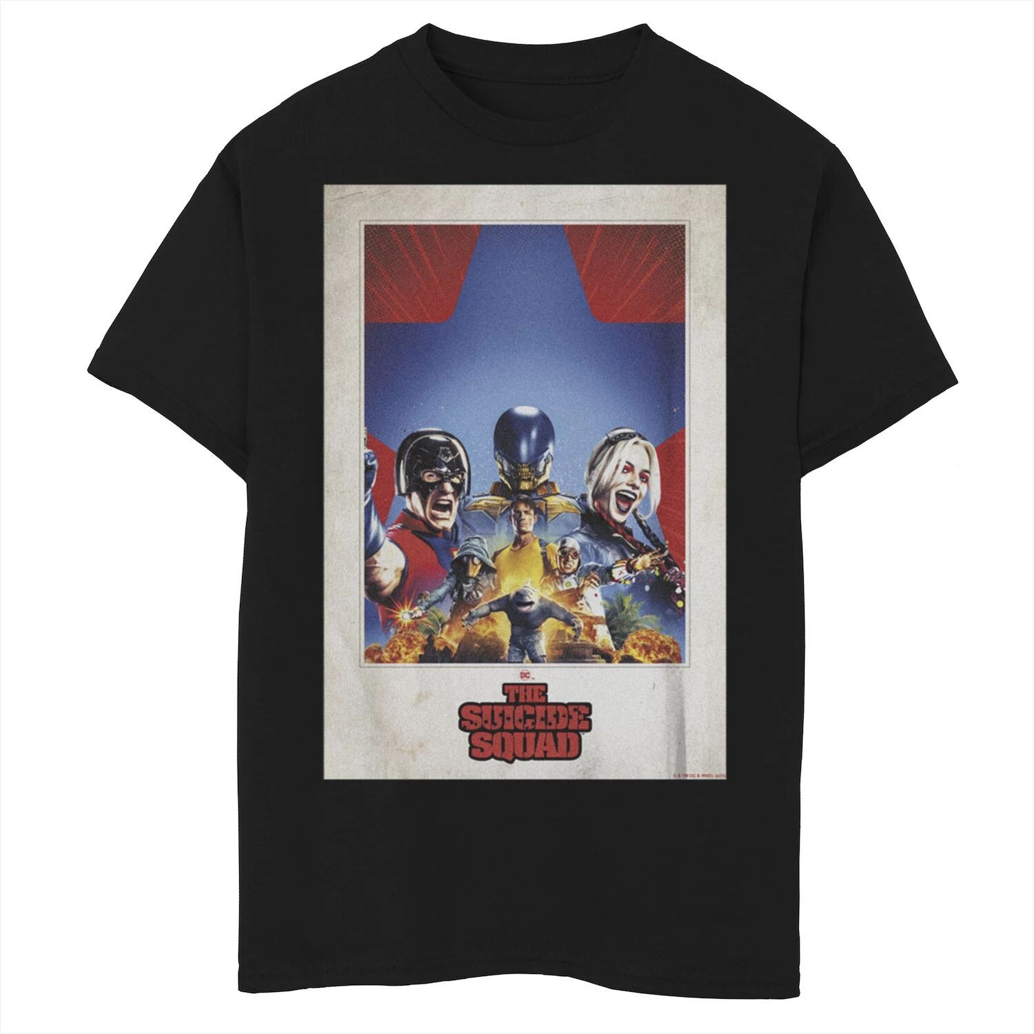 Футболка с изображением полароидного плаката группы «Отряд самоубийц» для мальчиков 8–20 лет Licensed Character
Футболка с изображением полароидного плаката группы «Отряд самоубийц» для мальчиков 8–20 лет Licensed Character