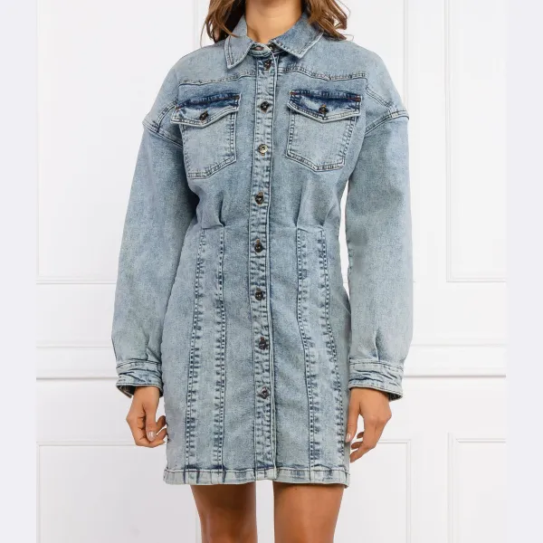 Джинсовое платье Actitude_Twinset, синий 
Джинсовое платье Actitude_Twinset, синий