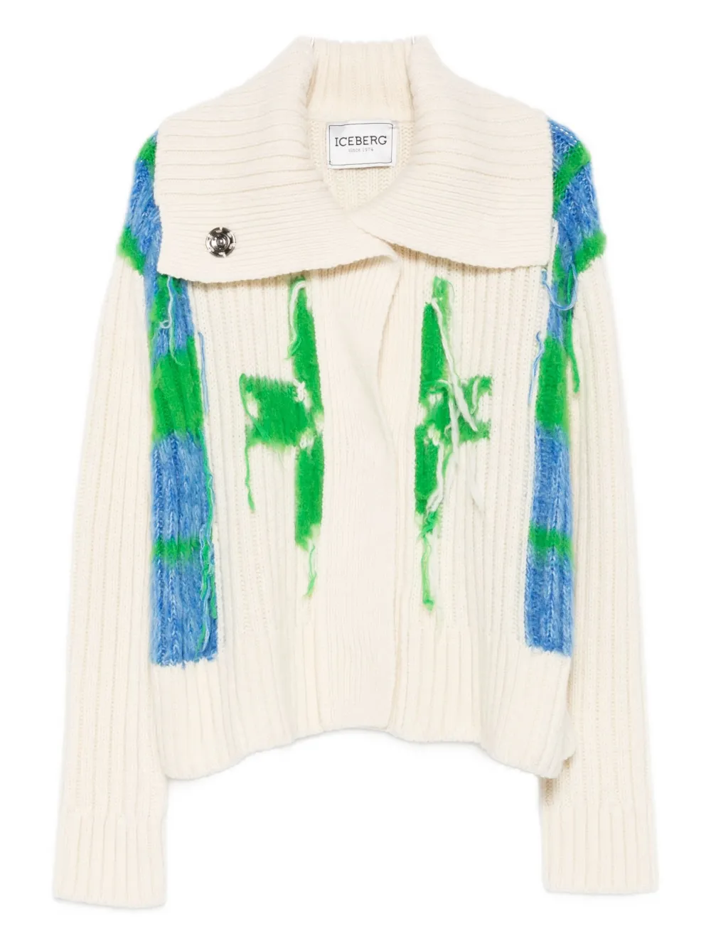 Кардиган в рубчик Iceberg, кремовый
Кардиган в рубчик Iceberg, кремовый