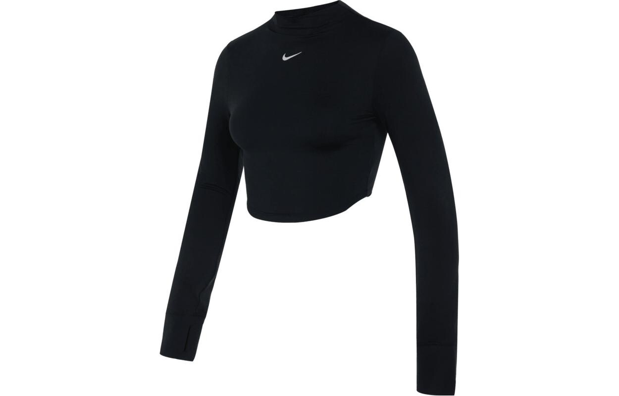 Женский укороченный топ Nike, Черный
Женский укороченный топ Nike, Черный