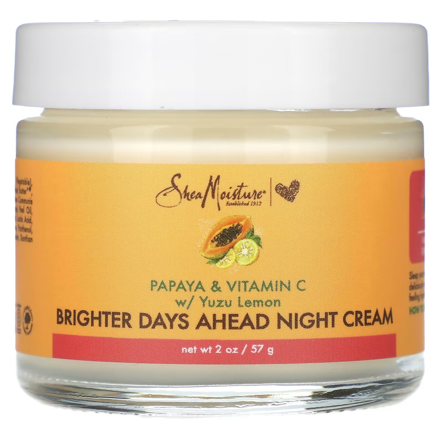 Ночной крем SheaMoisture Brighter Days Ahead с папайей и витамином С с лимоном юзу
Ночной крем SheaMoisture Brighter Days Ahead с папайей и витамином С с лимоном юзу