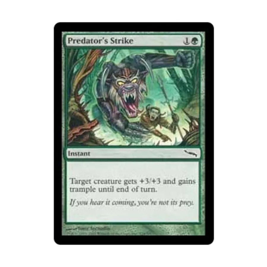 CCG Удар Хищника (С), MTG - Mirrodin
CCG Удар Хищника (С), MTG - Mirrodin