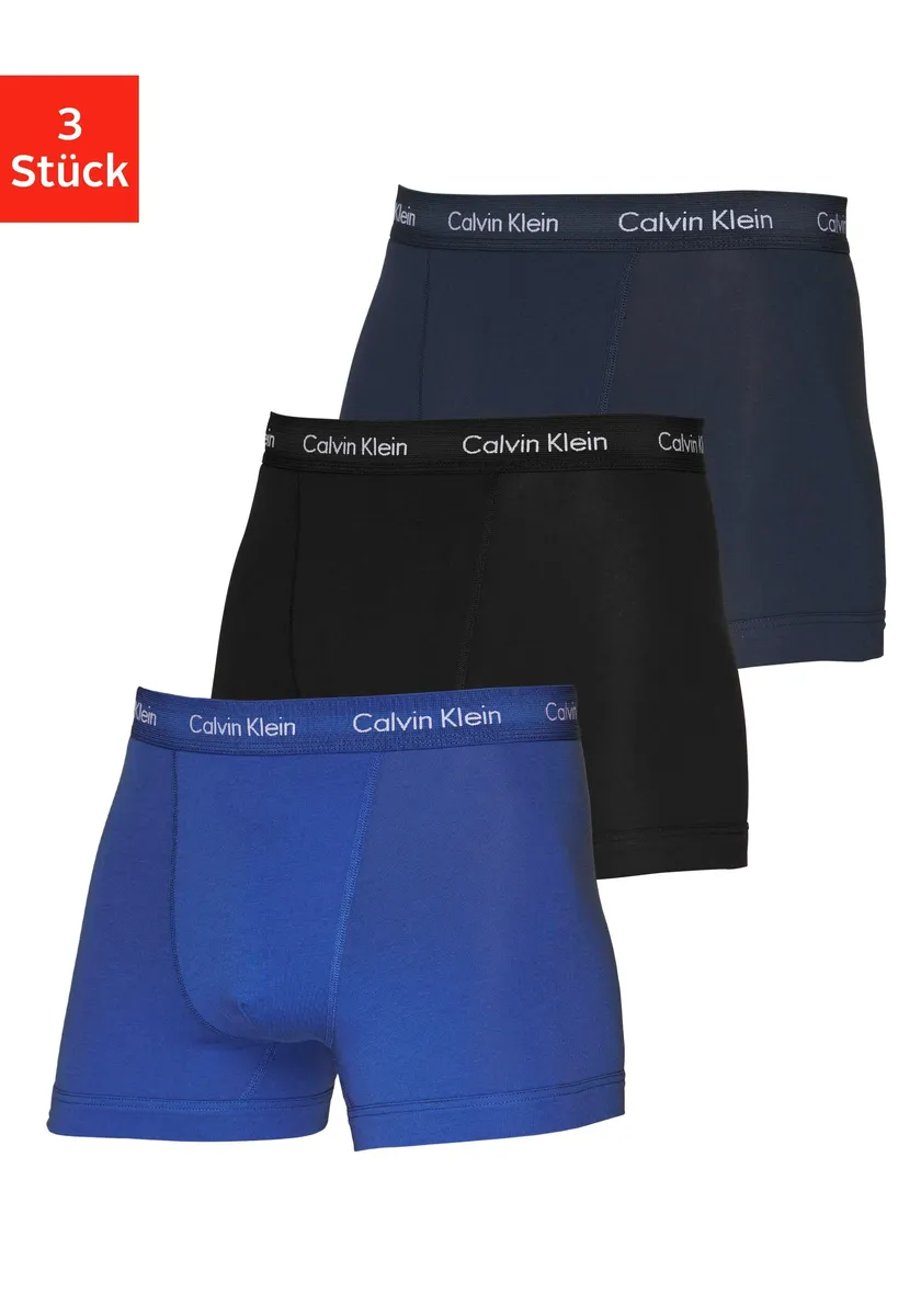 Трусы-сундуки Calvin Klein Underwear (3 шт.), синего цвета, с эластичным поясом с логотипом, синий
Трусы-сундуки Calvin Klein Underwear (3 шт.), синего цвета, с эластичным поясом с логотипом, синий