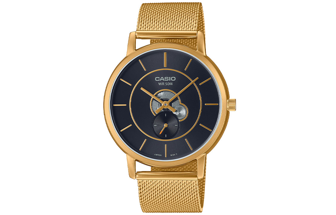 CASIO Часы Men Standard Series 48mm Black Watch MTP-B130MG-1AV, Black Dial
CASIO Часы Men Standard Series 48mm Black Watch MTP-B130MG-1AV, Black Dial