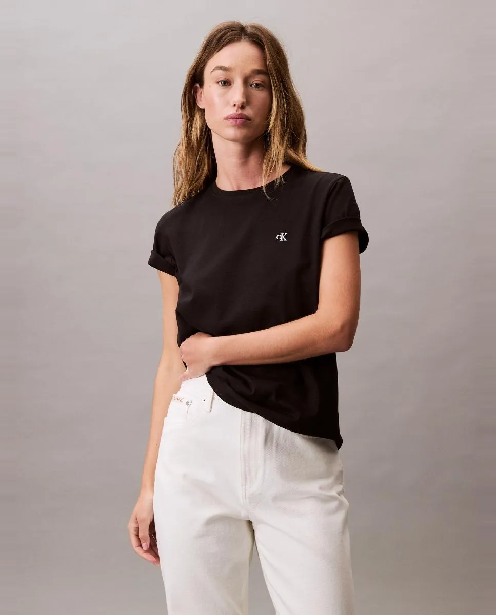 Женская футболка с монограммой Calvin Klein Jeans, черный
Женская футболка с монограммой Calvin Klein Jeans, черный