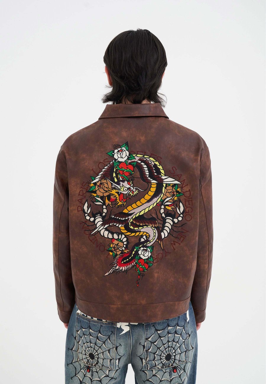Куртка Ed Hardy Leather jacket, Brown
Куртка Ed Hardy Leather jacket, Brown