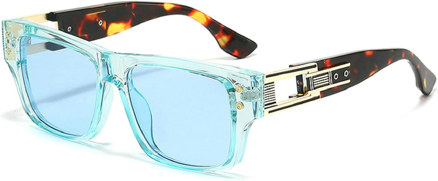 Мужские солнцезащитные очки большого размера, классические квадратные, 2025 год, роскошные винтажные, модные, ретро, для вождения, защита от ультрафиолета UV400 mincl, Blue
Мужские солнцезащитные очки большого размера, классические квадратные, 2025 год, роскошные винтажные, модные, ретро, для вождения, защита от ультрафиолета UV400 mincl, Blue