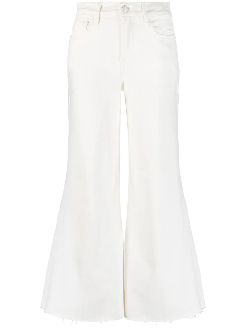 Расклешенные укороченные джинсы FRAME, белый
Расклешенные укороченные джинсы FRAME, белый
