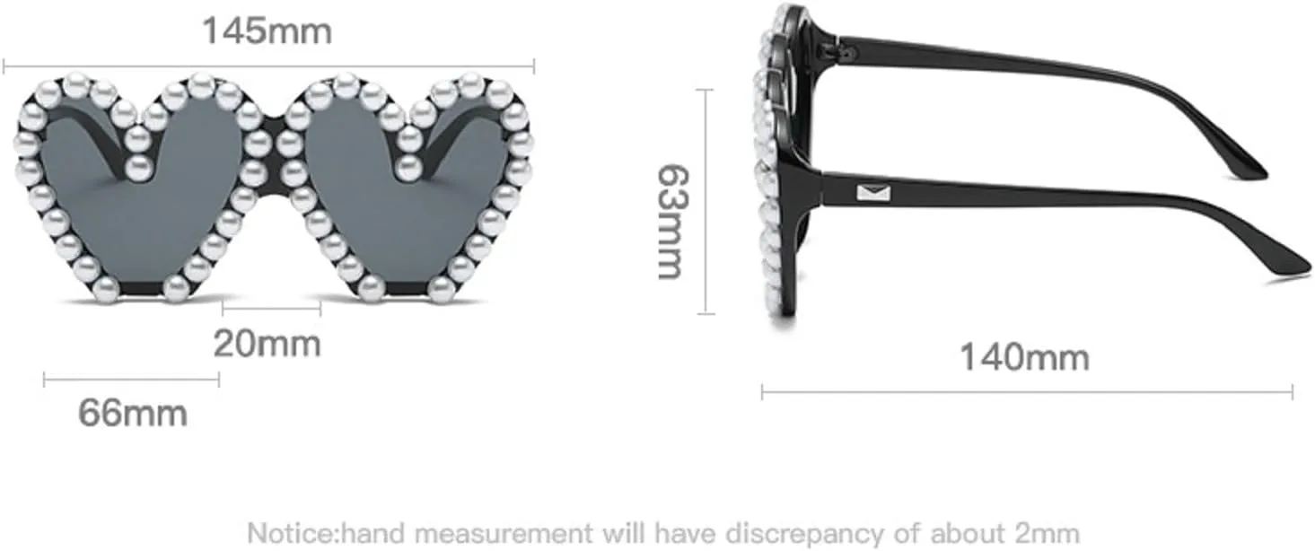 Блестящие жемчужные солнцезащитные очки в форме сердца с бриллиантами для женщин, модные, с кристаллами и стразами, милые украшения для вечеринки mincl, Yellow
Блестящие жемчужные солнцезащитные очки в форме сердца с бриллиантами для женщин, модные, с кристаллами и стразами, милые украшения для вечеринки mincl, Yellow
