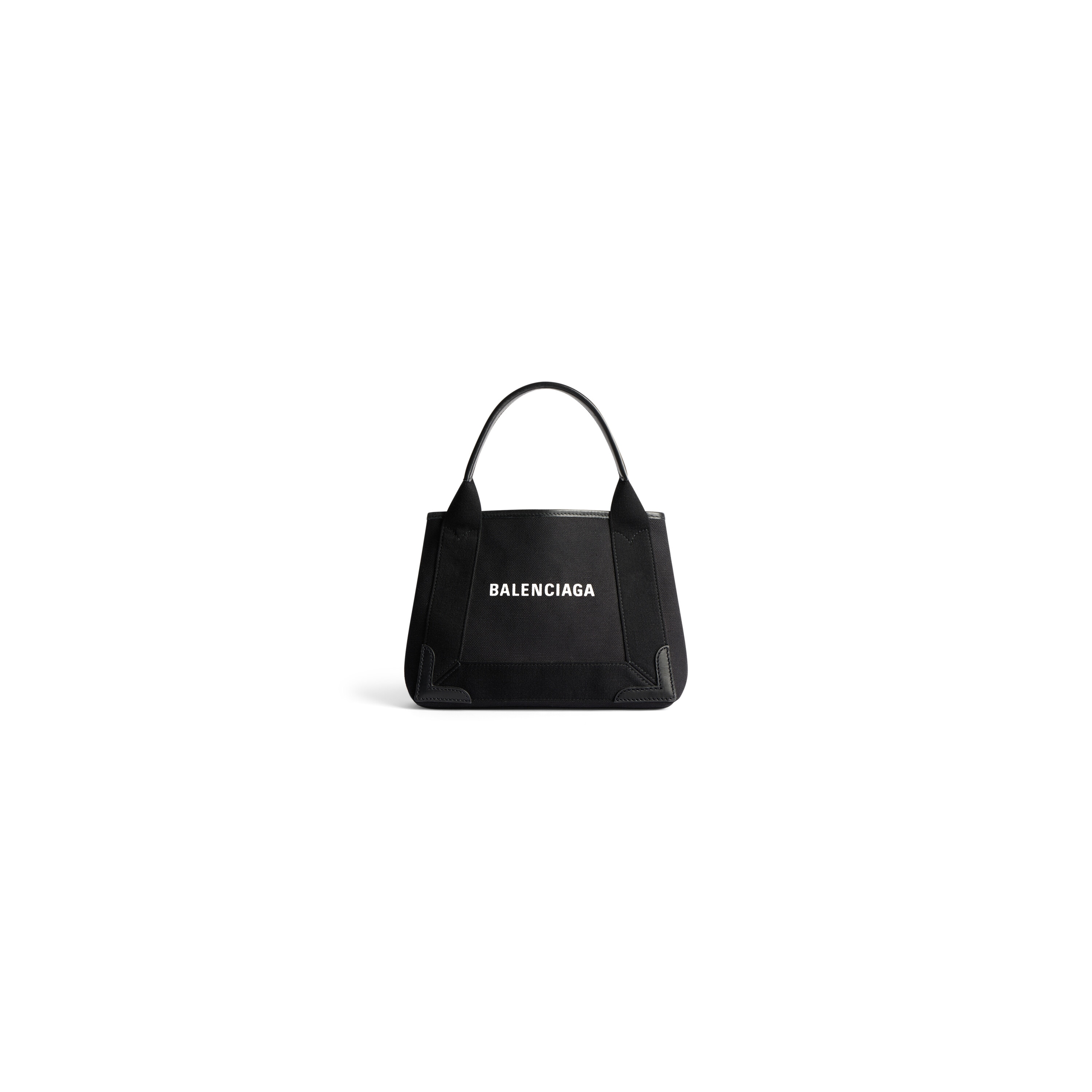 Темно-синяя сумка XS Cabas из черного хлопкового полотна и телячьей кожи BALENCIAGA, черный
Темно-синяя сумка XS Cabas из черного хлопкового полотна и телячьей кожи BALENCIAGA, черный