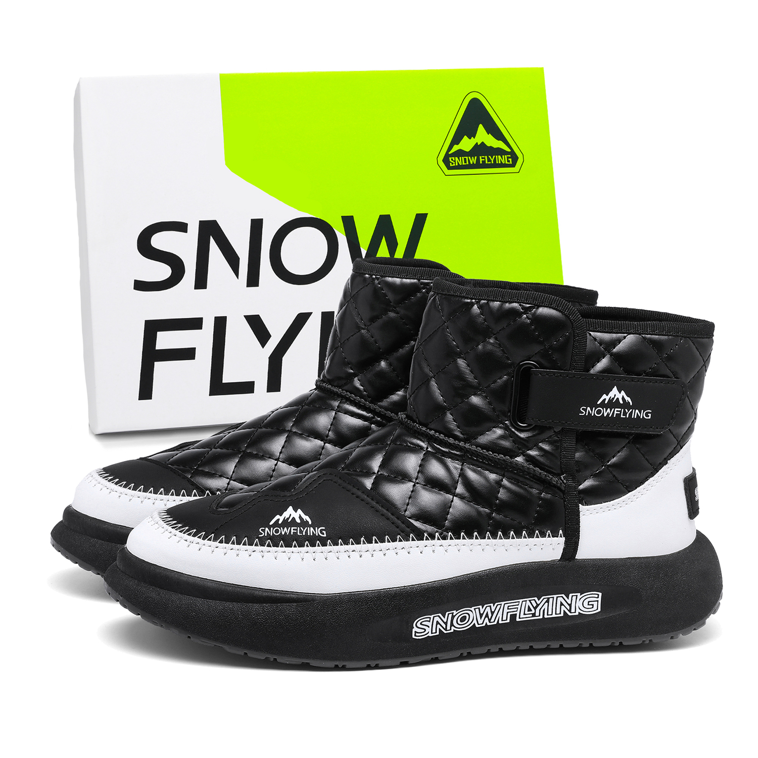 SNOW FLYING Зимние тактические ботинки Короткие снежные ботинки Унисекс Черные Белые, цвет Black White
SNOW FLYING Зимние тактические ботинки Короткие снежные ботинки Унисекс Черные Белые, цвет Black White