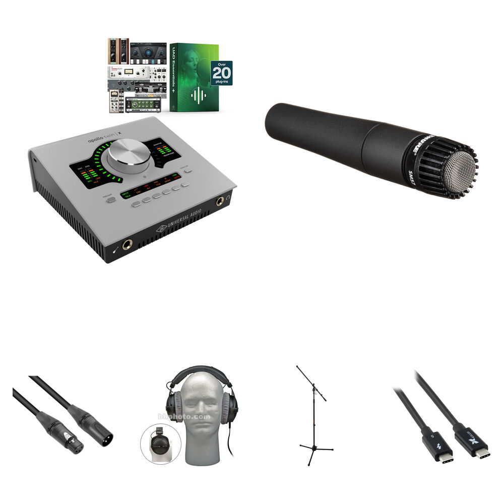 Universal Audio Apollo Twin X QUAD Gen 2 Thunderbolt 3 Audio
Universal Audio Apollo Twin X QUAD Gen 2 Thunderbolt 3 Audio