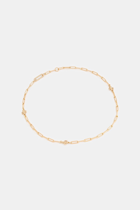 Позолоченное ожерелье «Удача» Tory Burch, золотой
Позолоченное ожерелье «Удача» Tory Burch, золотой