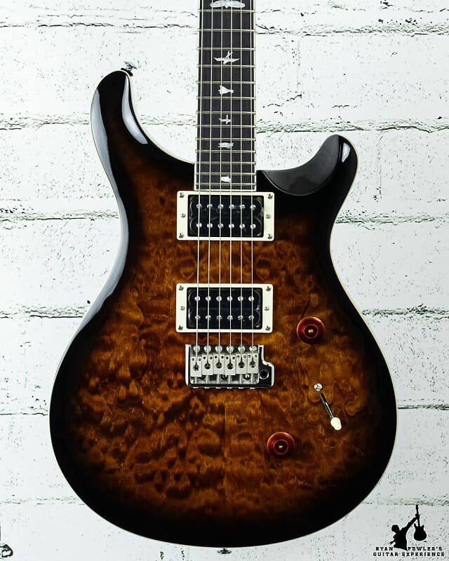 Электрогитара PRS SE Custom 24 Quilted Maple Black Gold w/ bag
Электрогитара PRS SE Custom 24 Quilted Maple Black Gold w/ bag