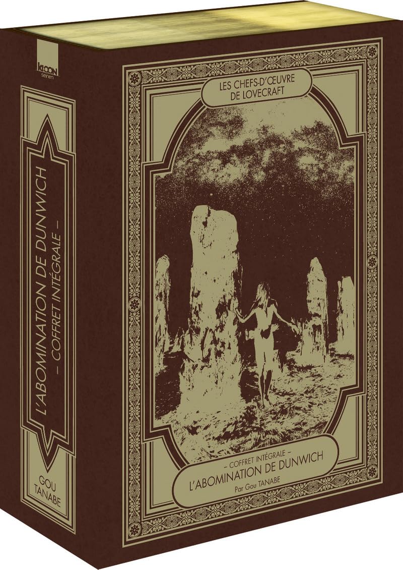 Coffret Les Chefs-d'oeuvre de Lovecraft - L'Abomination de Dunwich vol. 1 à 3 (KI-OON)
Coffret Les Chefs-d'oeuvre de Lovecraft - L'Abomination de Dunwich vol. 1 à 3 (KI-OON)