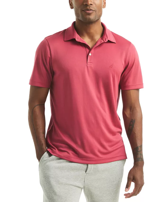 Мужская поло с коротким рукавом и воротником Nautica, красный
Мужская поло с коротким рукавом и воротником Nautica, красный