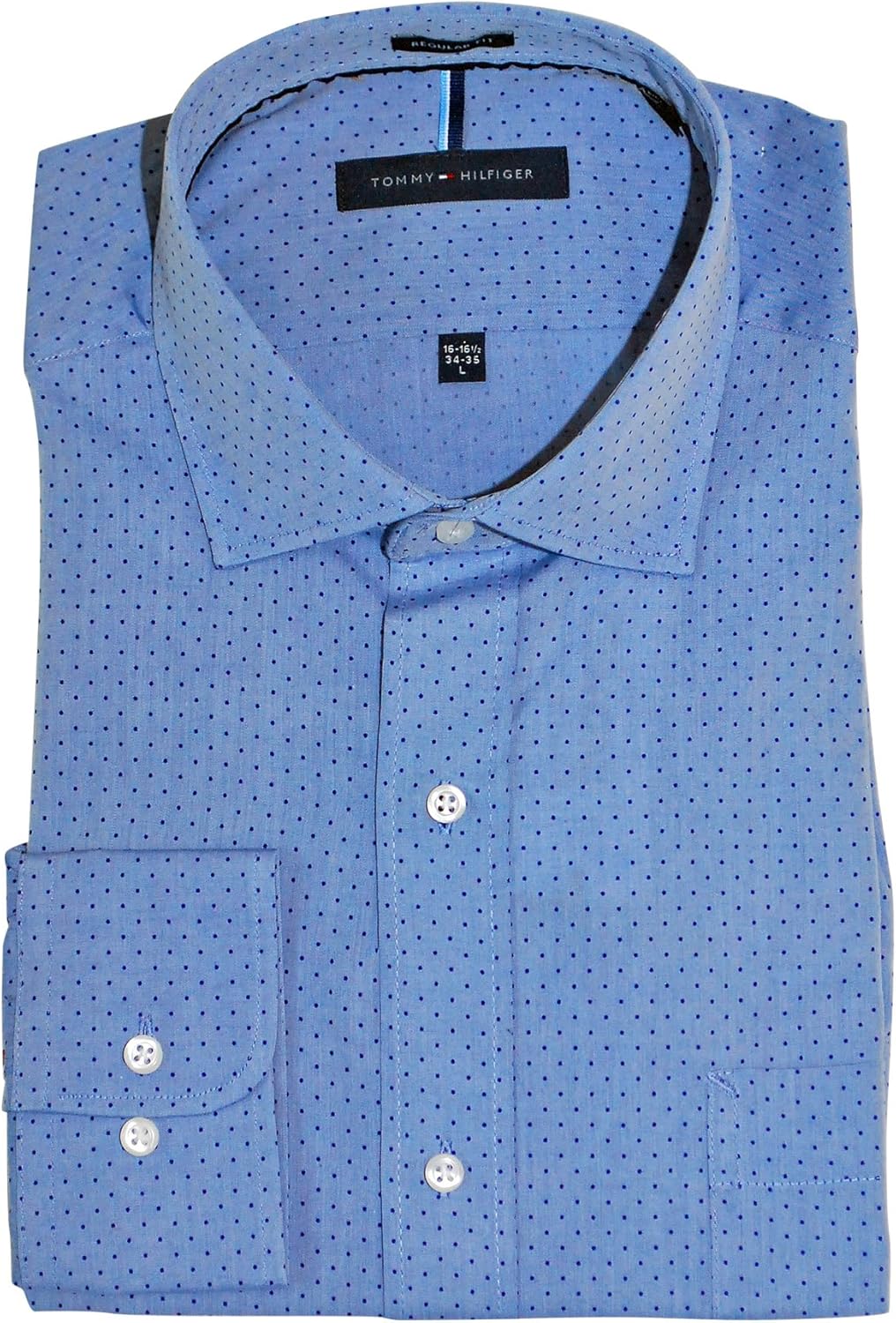 Мужская рубашка Tommy Hilfiger Non Iron Regular Fit Mini Check с раскладным воротником, Sky Blue
Мужская рубашка Tommy Hilfiger Non Iron Regular Fit Mini Check с раскладным воротником, Sky Blue