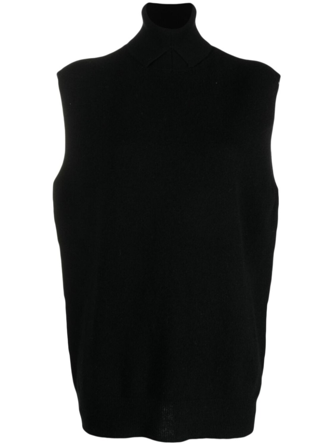 Кашемировый джемпер без рукавов с высоким воротником Vanisè, черный
Кашемировый джемпер без рукавов с высоким воротником Vanisè, черный