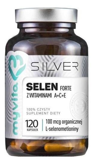 MyVita, Биологически активная добавка Silver Selen Forte, 120 капсул
MyVita, Биологически активная добавка Silver Selen Forte, 120 капсул