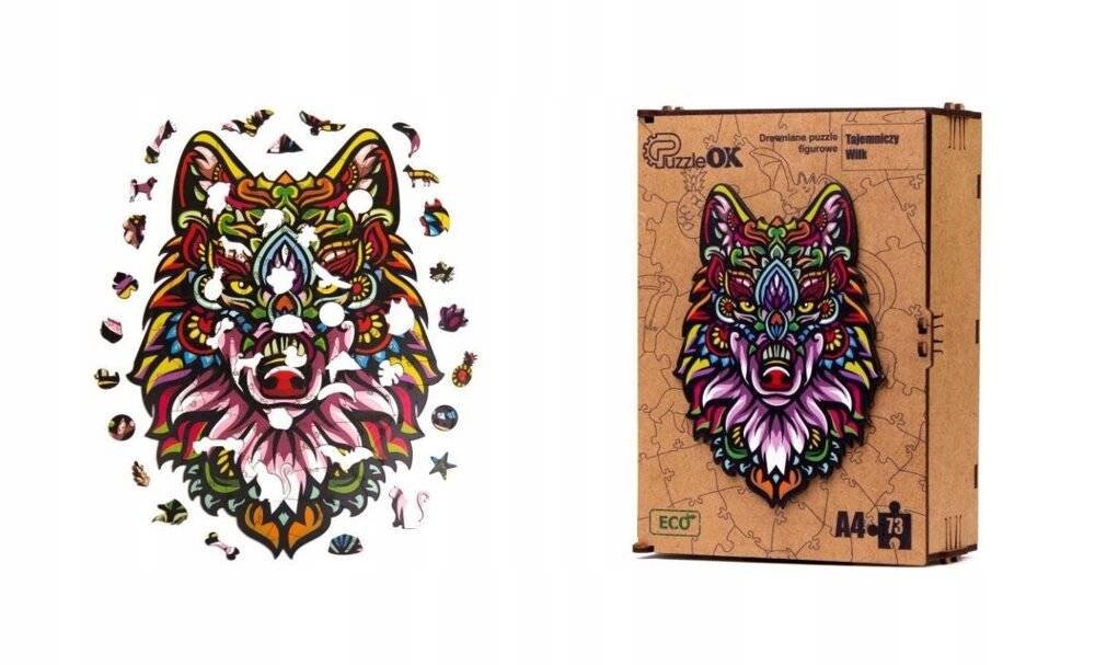 Пазл деревянный ЭКО 73 Таинственный волк А4 PuzA4-00711 Inna marka
Пазл деревянный ЭКО 73 Таинственный волк А4 PuzA4-00711 Inna marka