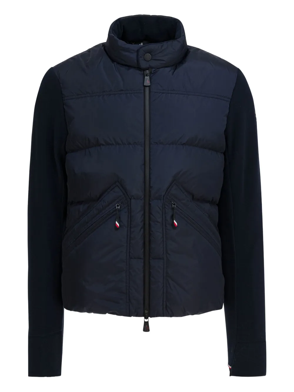 Пуховик с трикотажными рукавами Moncler Grenoble, синий
Пуховик с трикотажными рукавами Moncler Grenoble, синий