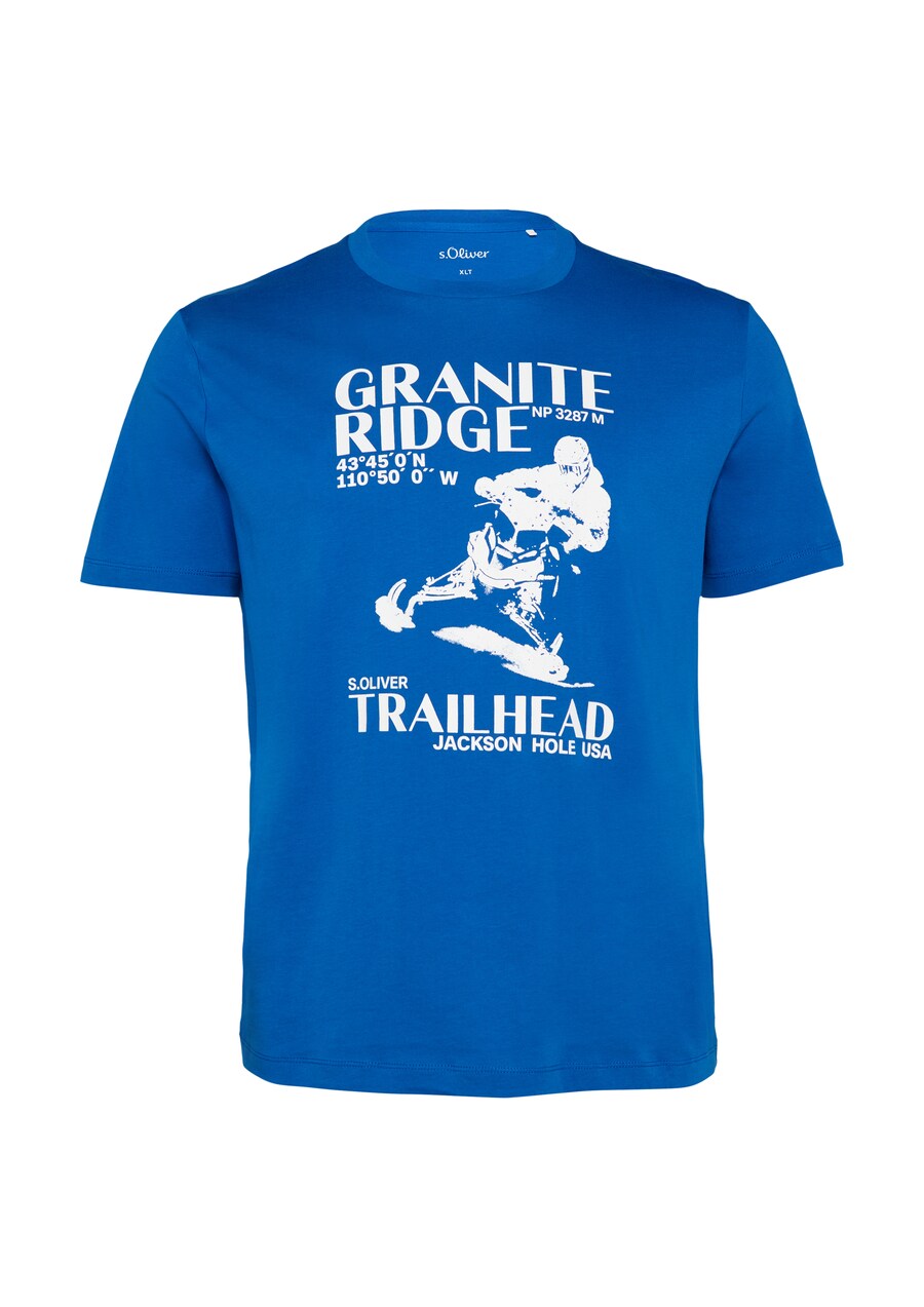 Классическая футболка s.Oliver Shirt, синий
Классическая футболка s.Oliver Shirt, синий