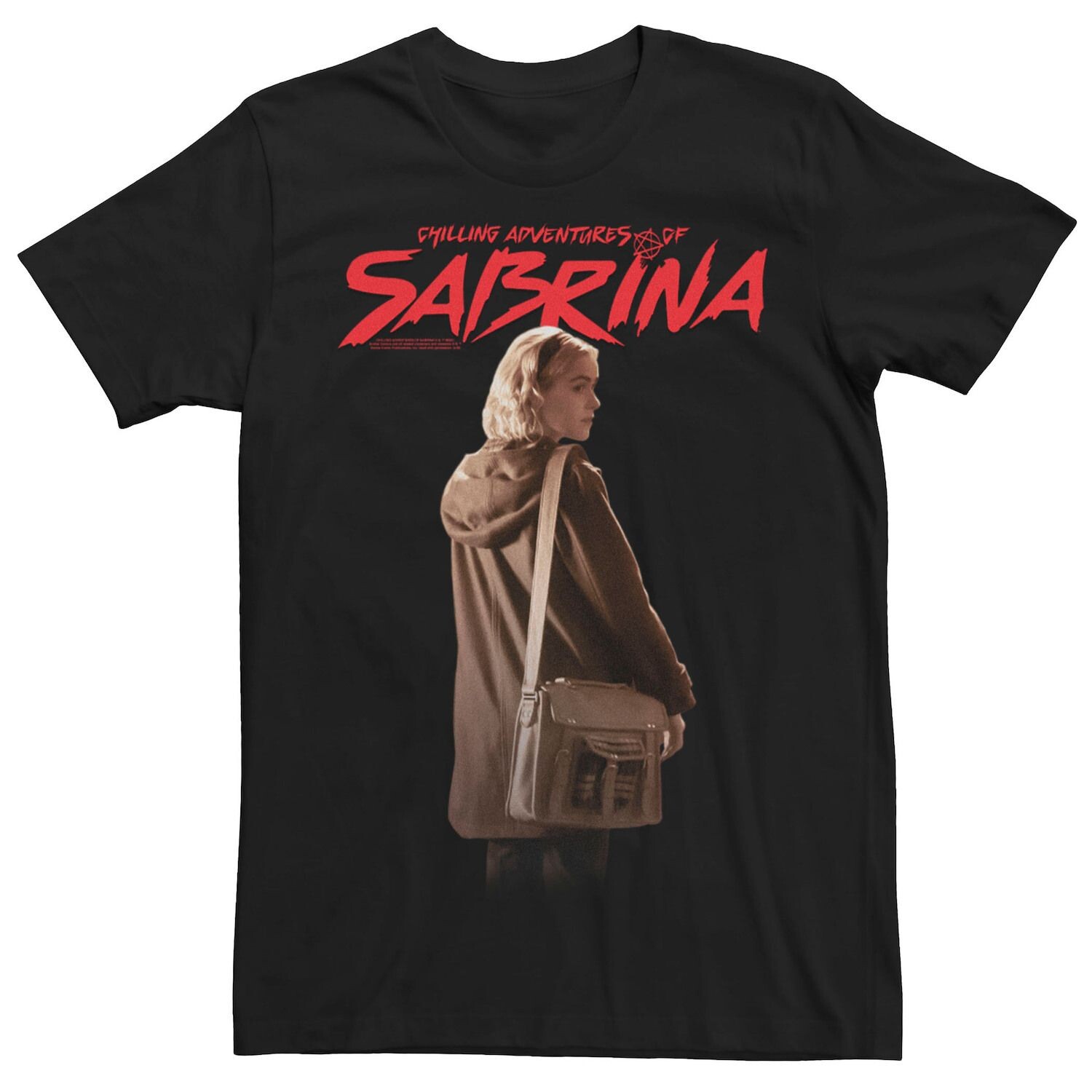 Мужская футболка с изображением сбоку The Chilling Adventures Of Sabrina Licensed Character
Мужская футболка с изображением сбоку The Chilling Adventures Of Sabrina Licensed Character
