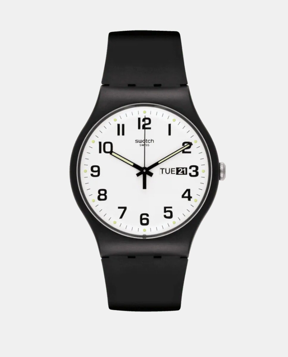 Core Collection SO29B703 Биосиликоновые черные мужские часы Swatch, черный
Core Collection SO29B703 Биосиликоновые черные мужские часы Swatch, черный